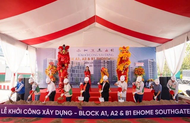 Nam Long khoi cong EHome Southgate giai đoạn 3