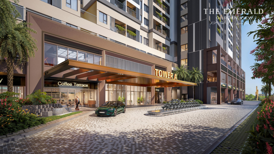 tower a The Emerald Garden View